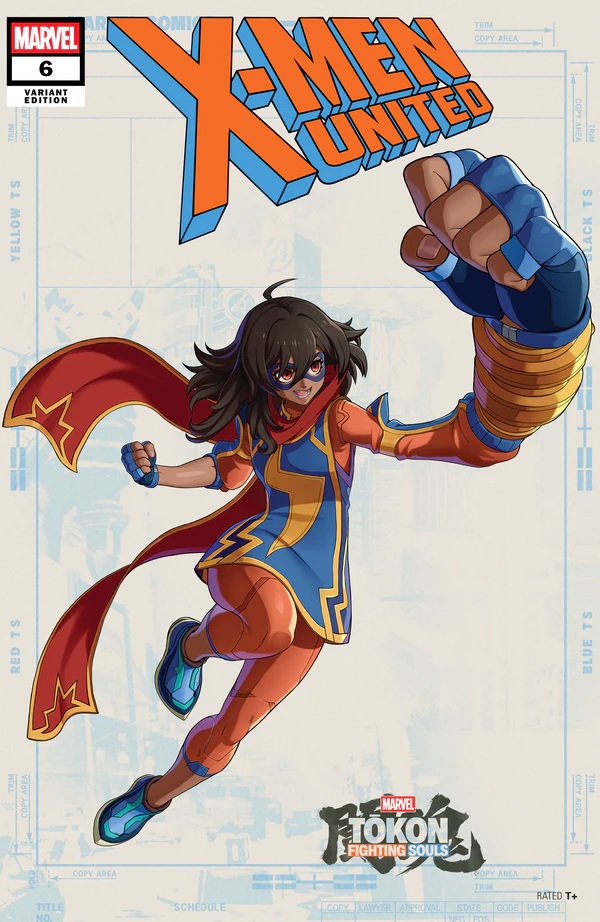 X-Men United: Marvel Tokon: Fighting Souls Variant #6 - Cover 4